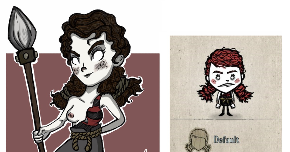 Someone else's clothes that suit you - NSFW, My, Games, Dont starve, Dont starve together