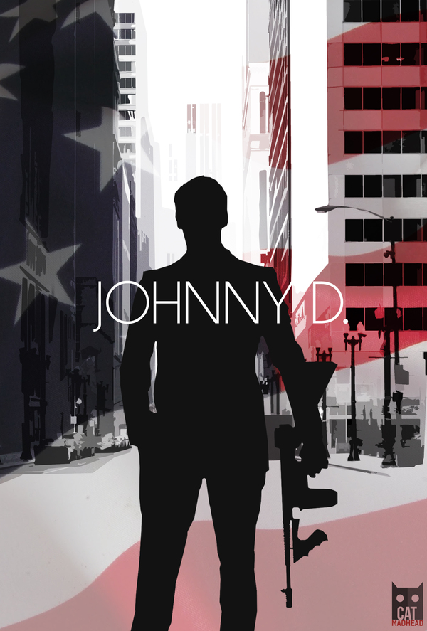 Poster for the movie Johnny D. (original title Public Enemy) - Johnny Depp, Johnny D, Movies, Poster, Art
