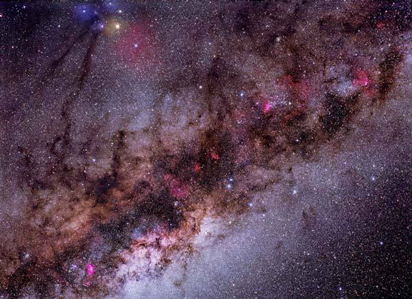 Center of the Milky Way Galaxy in different wavelength ranges - Milky Way, Translation, Space, Longpost, Astronomy