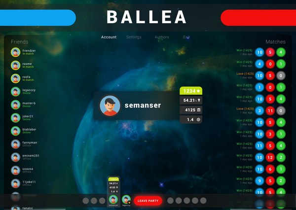 Ballea -      Action Real-Time Strategy Gamedev, , Steam, , 