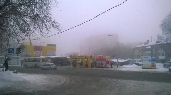 March fog over the Ob HPP - My, Fog, Obges, Novosibirsk, Russia, Video, Silent Hill, Mystic, Spring, Longpost