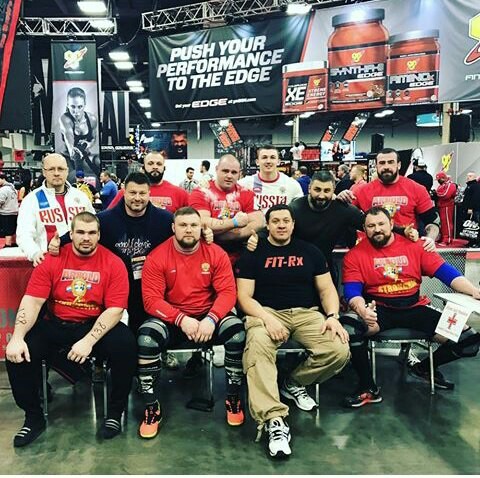 Russian team in power extreme at Arnold Classic 2017 - Power Extreme, Arnold Classic