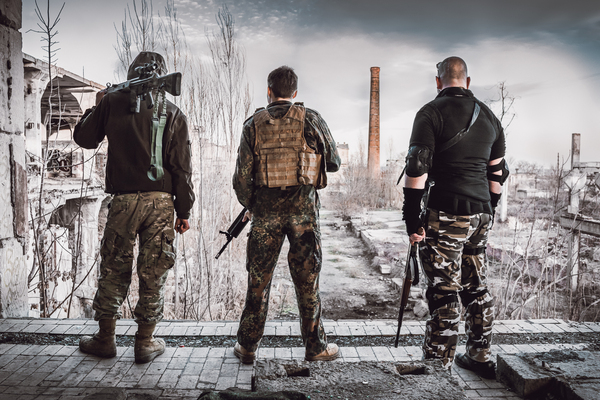 The ruins of the Kerch Meat Processing Plant fit perfectly with the post-nuclear theme - My, Kerch, Meat processing plant, Bedrucer, Airsoft, The photo