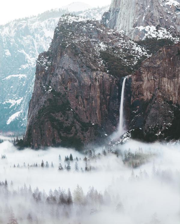 Calm after the storm in Yosemite National Park - beauty, The mountains, Images, Storm