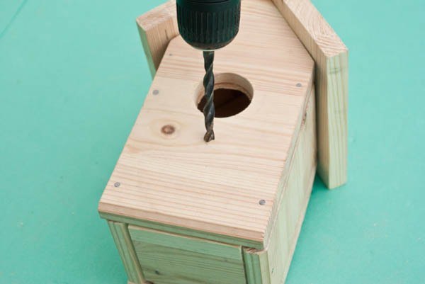 Birdhouse with my own hands, entertain the kids :) - My, With your own hands, Birdhouse, Dacha, House, Building, Children, A carpenter, Homemade, Longpost