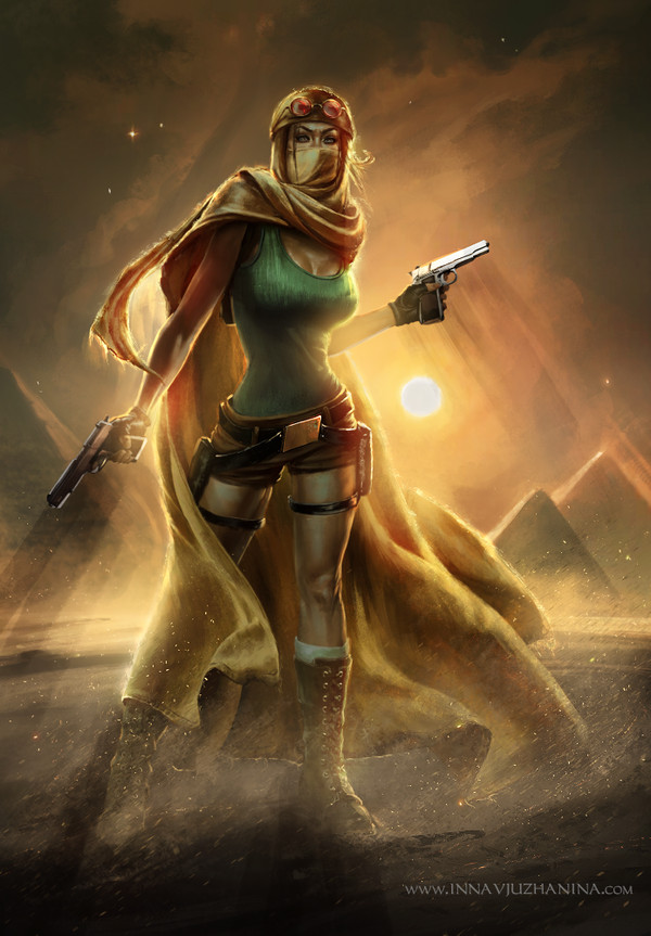 Tomb Raider: the Last Revelation - Art, Games, Tomb raider, Inna Vjuzhanina