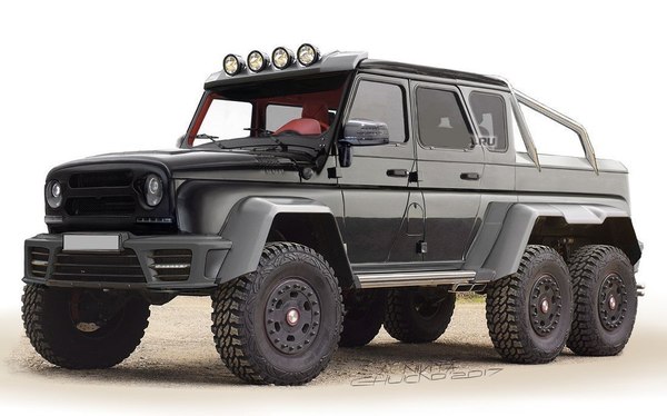 Our answer to Gelik 6x6 - UAZ, Gelendvagen, SUV, 6x6