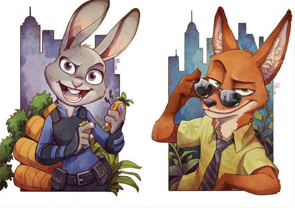 Джуди и Ник