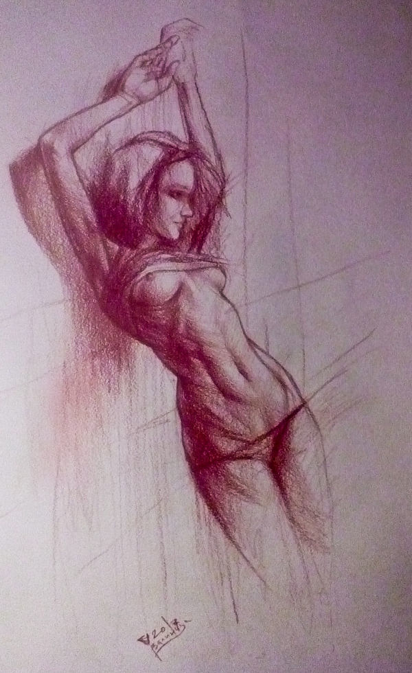 Drawing - NSFW, My, Strawberry, Drawing, Graphics, Sanguina, Creation