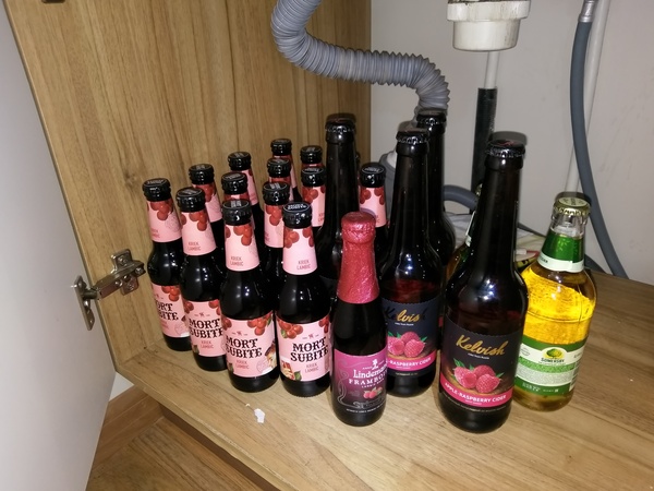 When I found a cool Belgian in Auchan for 127 rubles - My, Beer, Kriek, , Auchan, Discounts, Alcohol, March 8