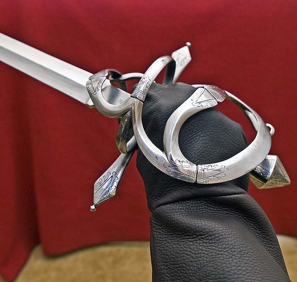 17th century cavalry sword - Longpost, Weapon, Reconstruction, Steel arms, Sword