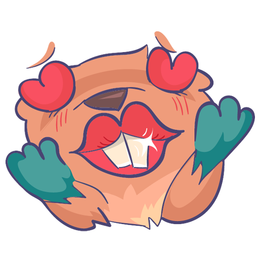 Beaver stickers for iMessage and Telegram + codes(Appstore) - My, Stickers, Promo code, Drawing, Telegram, Imessage, Art, iOS, Apple, Longpost