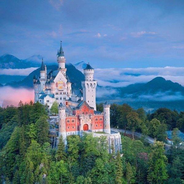 Neuschwanstein Castle, Germany - Lock, Germany, The photo, Landscape