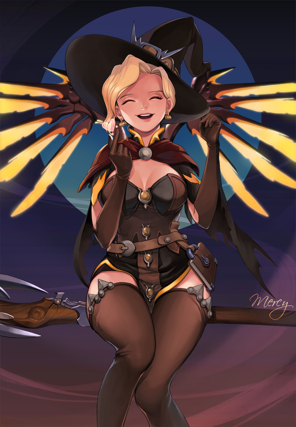 Overwatch art Overwatch, Pharah, Widowmaker, Mercy, Dva, Witch Mercy, , , 