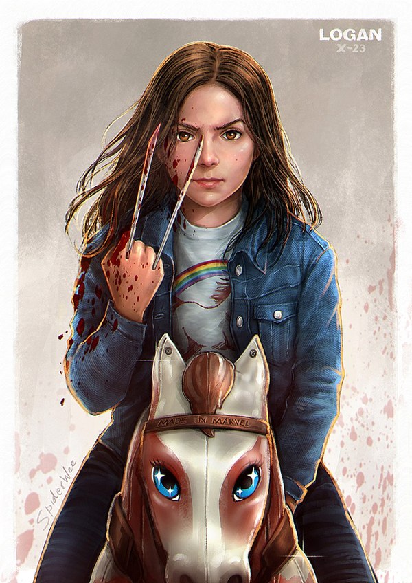 Laura - Wolverine X-Men, x-23, Daphne Keane, Art, , Logan