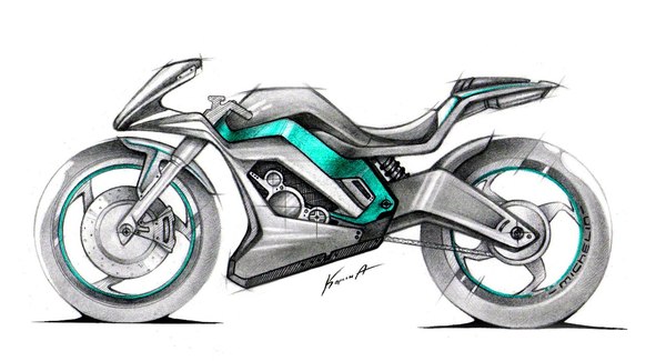 Concept. 2016. - My, Design, Moto, Motorcyclist, Future, Speed, Bike, Industrial Design, Sport bike, Motorcyclists