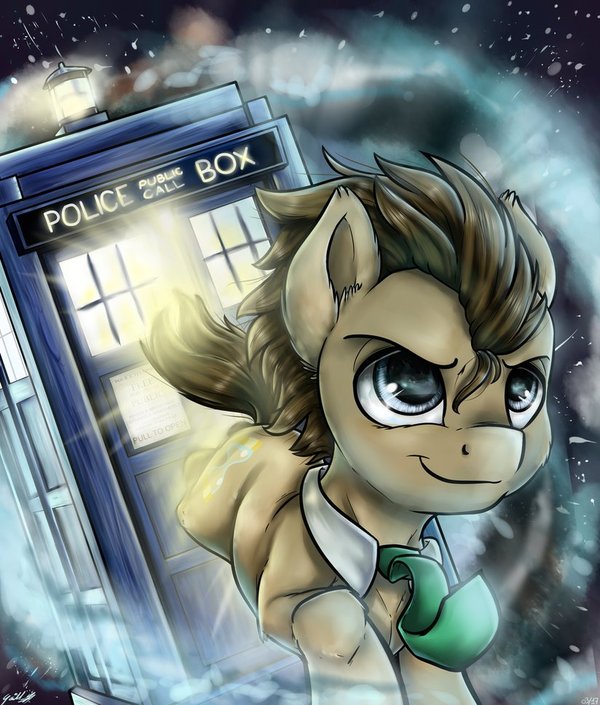 Doctor Whooves - My little pony, PonyArt, Doctor Whooves, Gaelledragons