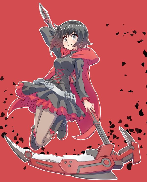 Ruby Rose RWBY, Anime Art, Ruby Rose, ,  