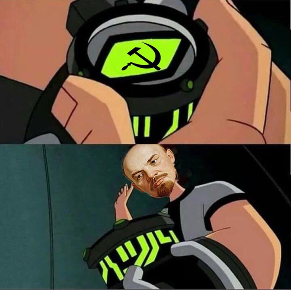 Turning into a communist - Lenin, Communism, Ben 10