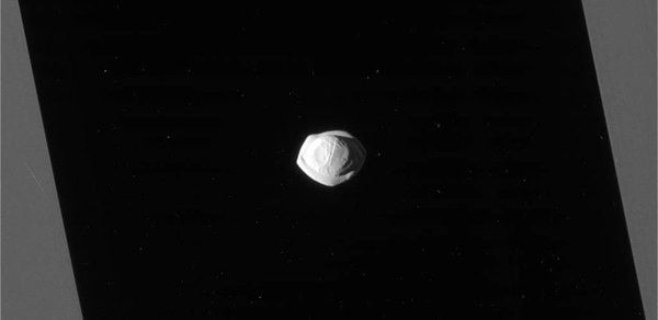 Flying space dumpling - Saturn, Satellite, Space, Pan, Dumplings