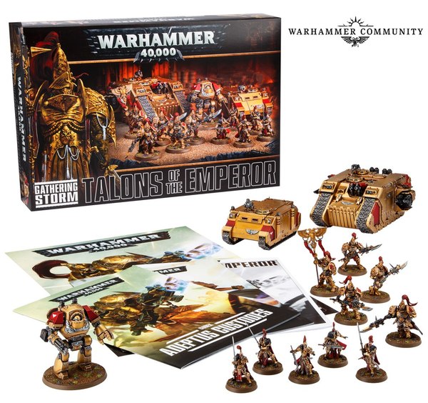   " " Warhammer 40k, Adeptus Custodes, Sisters of Silence, Gathering Storm, Wh miniatures, Wh News
