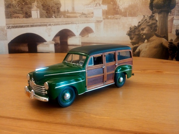 What I Do (Still) Ford Woody Wagon 1948 - My, Modeling, Models, Ford, Hobby, Creation, Longpost, Ford