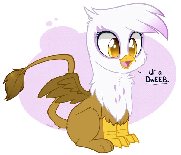 Something is chirping - Griffin, Gilda, My little pony