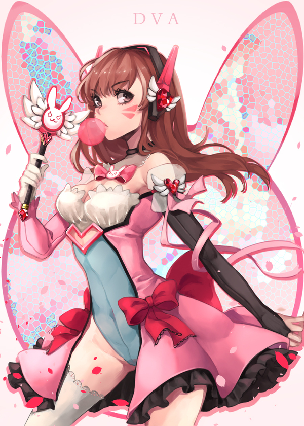 Overwatch / D.Va. - Games, Art, Overwatch, Dva, Anime art, Anime