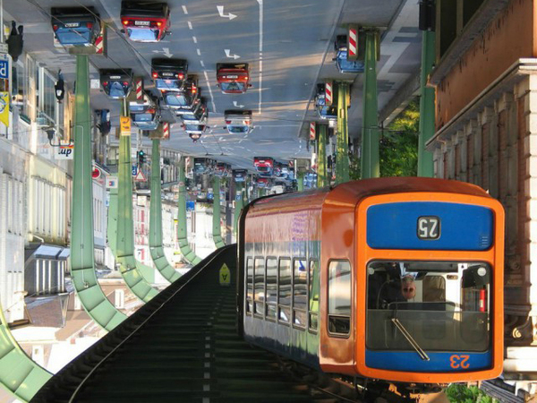 Harsh Australian subway - Changeling, Railway carriage, Germany