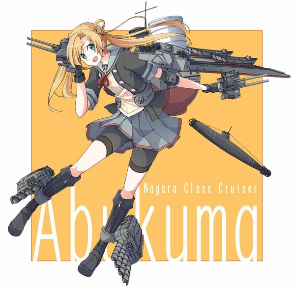 Abukuma - Kantai Collection, Anime Art, Kanmusu, Abukuma