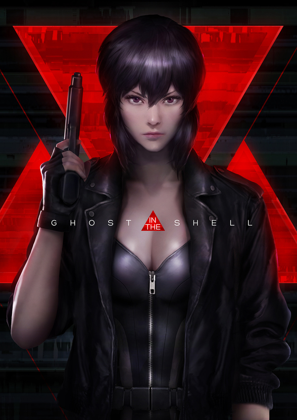 Kusanagi motoko - Anime art, Anime, Ghost in armor, Kusanagi motoko, Johnson Ting