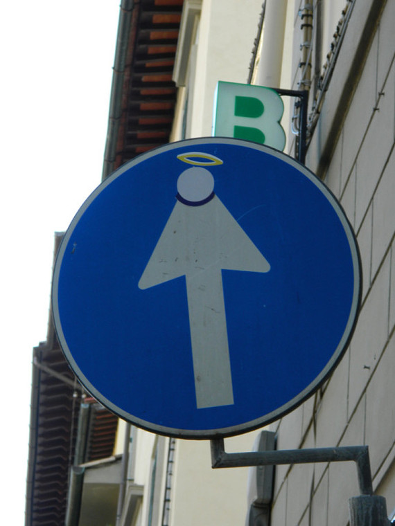 Florentine road signs. - My, Florence, Road sign, Italy, Longpost