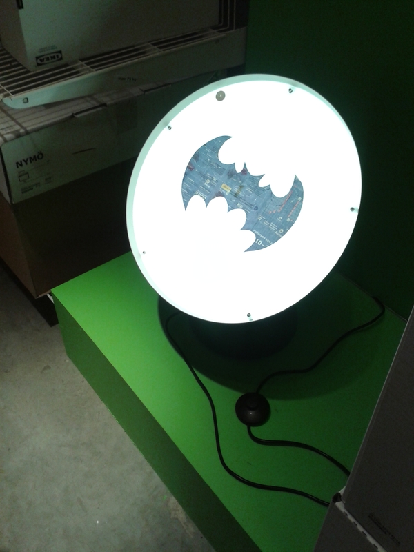 Bat-Signal from Ikea - IKEA, Bat signal, My