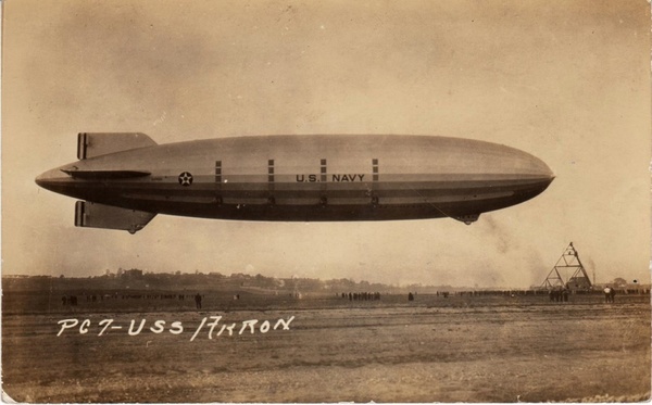 Airship-airship of the US Navy Akron (USS Akron) //Part II// - Airship, Aircraft carrier, Navy, Akron, Story, Picture with text, Longpost
