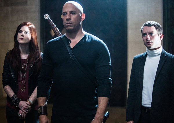 Toretto, Frodo and Ygritte save the world. - Vin Diesel, Rose Leslie, Elijah Wood, 