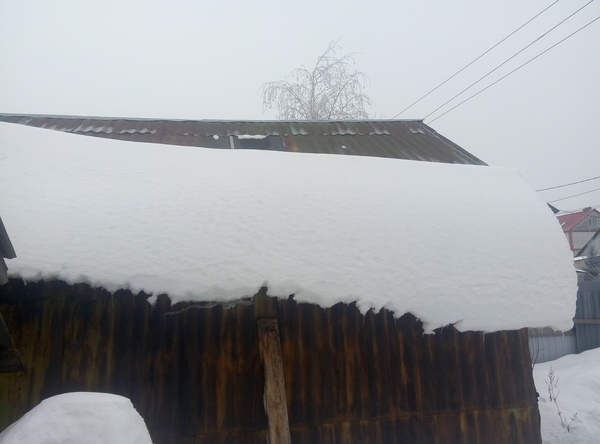 Весна уже пришла, но зима еще не сдается.. - Моё, Зима, Весна, Самара, Снег