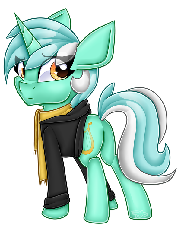     My Little Pony, Lyra Heartstrings, , DeviantArt, Background Pony
