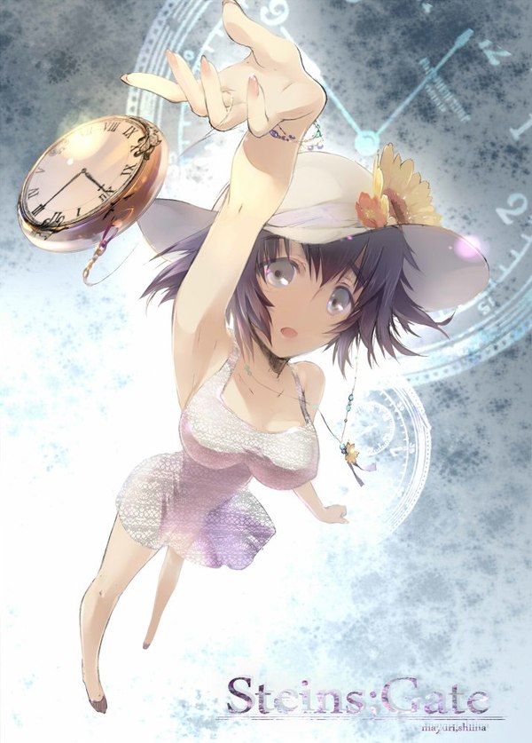 Mayusha's watch is still running - Anime, Visual novel, Steins gate, Mayuri shiina, Anime art