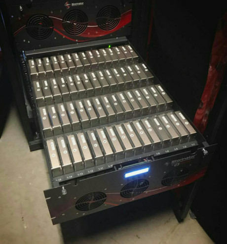 600 terabytes look like this - HDD, Lot, Terabyte