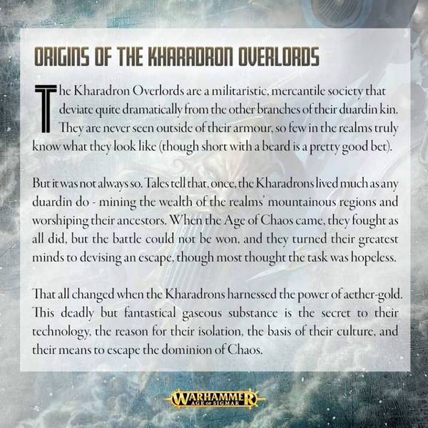 Происхождение Владык Карадрона. - Warhammer: Age of Sigmar, Warhammer, Kharadron Overlords, Wh miniatures, Wh News