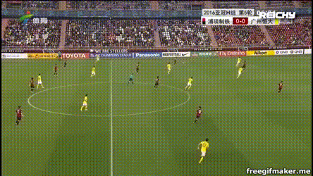 Mysterious Chinese Championship - Football, , Feint, , Goal, China, GIF, Longpost
