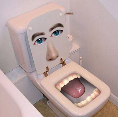 Come to me - Toilet, The photo, Creative