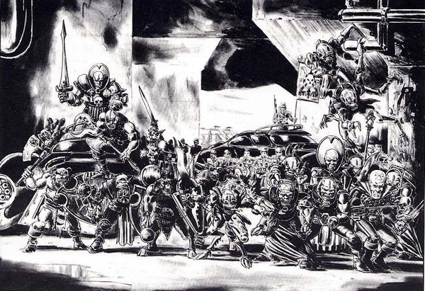 Genestealer Cults - Genocrads, Wh Art, Wh back, Warhammer 40k, Tyranids, Longpost