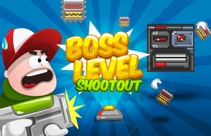 Boss Level shootout.    . , , , , Android, , Construct 2