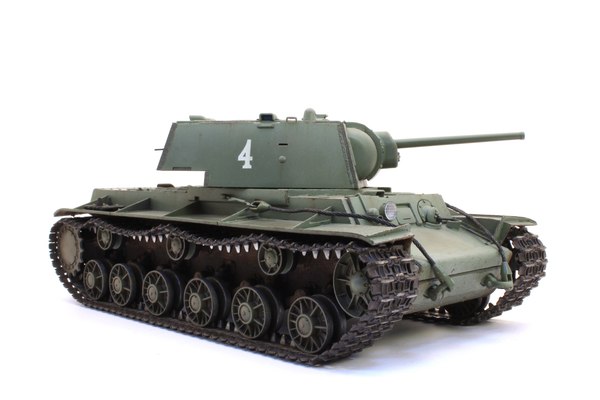 Long-term construction on KV-1 - My, Modeling, Stand modeling, Tanks, Armored vehicles, Longpost