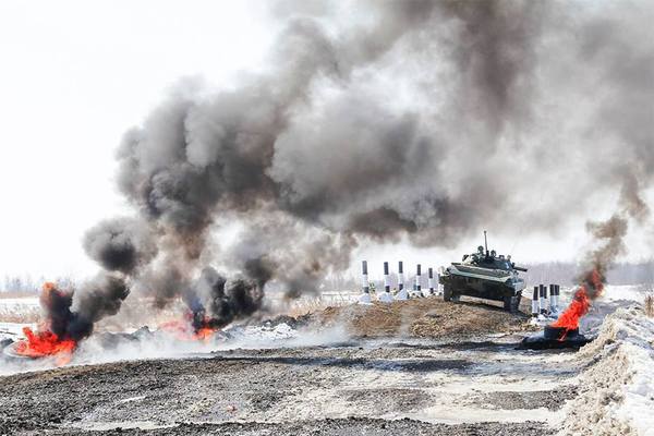 Суворовский натиск - Бмп, Оружие, Суворовский натиск, Хабаровск, Состязание, ВС РФ, Бронетехника, Длиннопост, Вооруженные силы