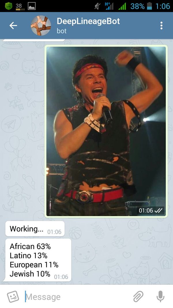 Странный все же бот. - Deeplineagebot, Бот, Telegram, Олег, Газманов, Олег газманов