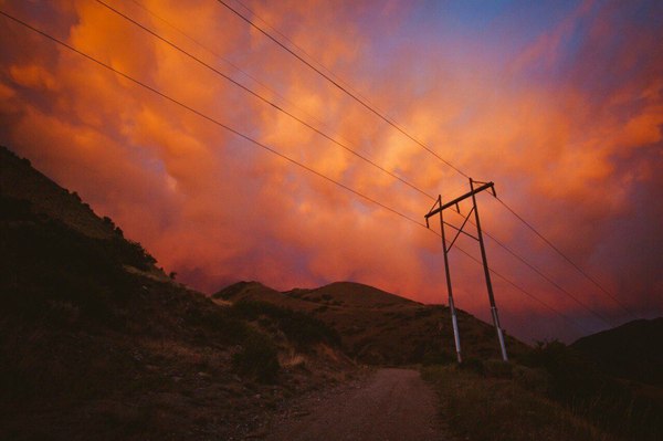 Summer sunset - The photo, Landscape, Summer, Sunset, Nature, beauty, Evening, Longpost