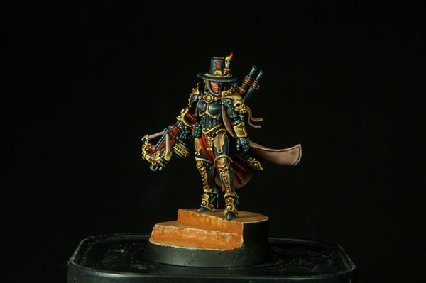 Inquisitor Greyfax by Alexander Borodenkov. - Warhammer 40k, Warhammer, Gathering storm, Inquisition, Wh miniatures, Longpost