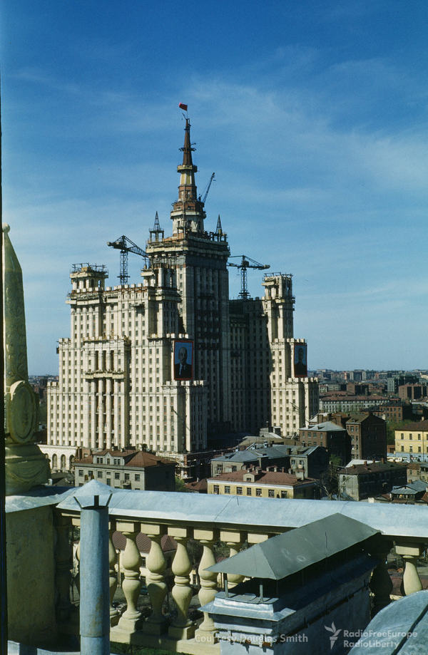 Part 2 of the Martin Manhoff archive: color photos and videos of Moscow in the 1950s. - 1950, Moscow, Martin Manhoff, Old Moscow, The photo, Video, Longpost